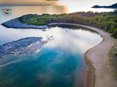 Apartment Apartments Franka Saplunara-Twin Room with Terrace and Sea view  No1 - Outdoor photo 16