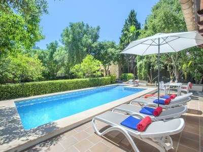 Villa Villa in Pollensa mit Pool und Bergblick - Outdoor photo 7