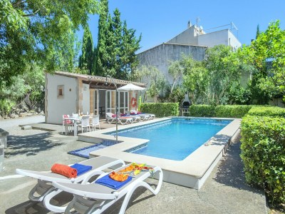 Villa Villa in Pollensa mit Pool und Bergblick - Outdoor photo 8