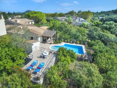 Villa Villa in Pollensa mit Pool und Bergblick - Outdoor photo 14