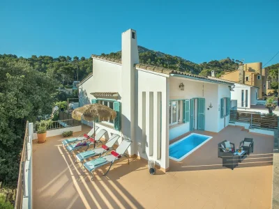 Villa Stadthaus in Cala Sant Vicente am Strand - Outdoor photo 12