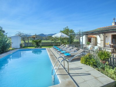 Villa Villa in Pollensa with Pool & Mountain Views - Outdoor photo 9