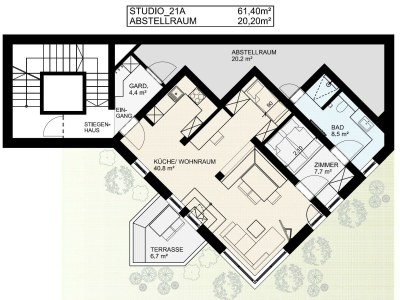 Apartment Appartement/Fewo, Dusche, 2 Schlafräume - Outdoor photo 7