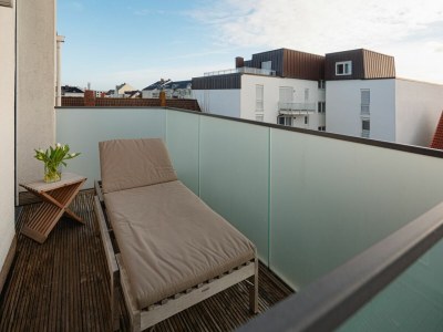 Holiday apartment Meerblick-Penthouse "Sonnenseite" in der Villa van Halem - Features photo 18