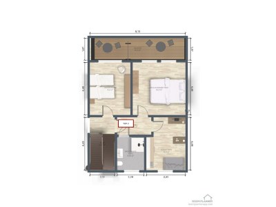 Apartment Ferienwohnung bis 2 Personen (Top 2) - Features photo 8