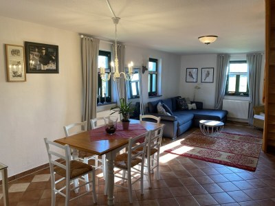 Cottage Schönes Ferienhaus in Dargun mit Pool - Features photo 22