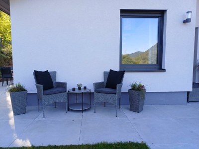 Apartment Ferienhaus, Dusche oder Bad, WC, 2 Schlafräume - Outdoor photo 10