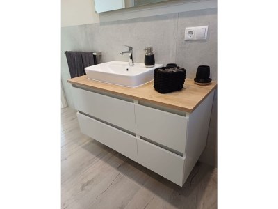 Apartment Ferienhaus, Dusche oder Bad, WC, 2 Schlafräume - Features photo 19