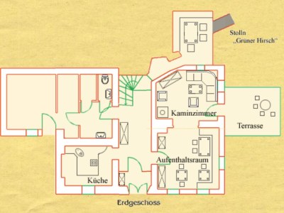 Holiday house Zum Grünen Hirsch Stolln - Document photo 39