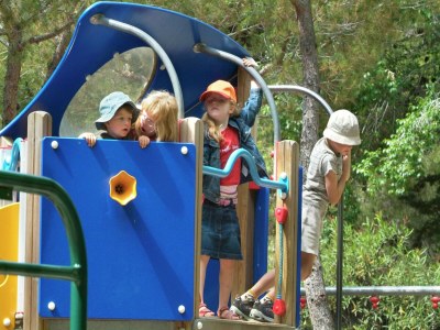 Chalet Chalet mit Klimaanlage in schönem Park - Outdoor photo 20
