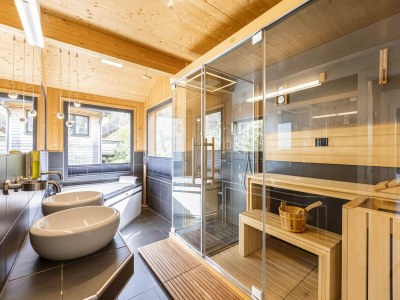 Holiday park Appealing chalet with sauna - Features photo 14