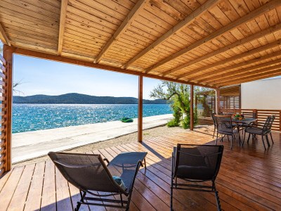 Mobile home Resort Deluxe Mobile Home (6+1) Beachfront - Outdoor photo 5