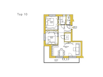 Apartment Appartement 2 mit 2 Schlafzimmer, Bad, 2 WC - Features photo 25