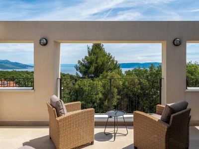 Holiday house Elegant Casa di Estelle with sea view - Outdoor photo 9