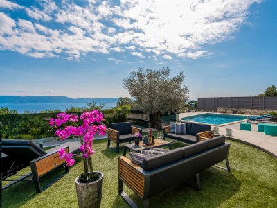 Villa Mediterranean villa Anatai with a sea view - Outdoor photo 2