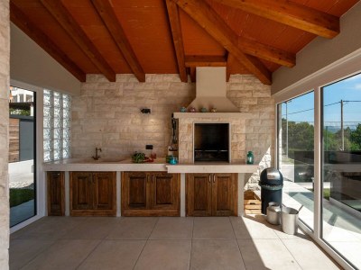 Villa Mediterranean villa Anatai with a sea view - Outdoor photo 4