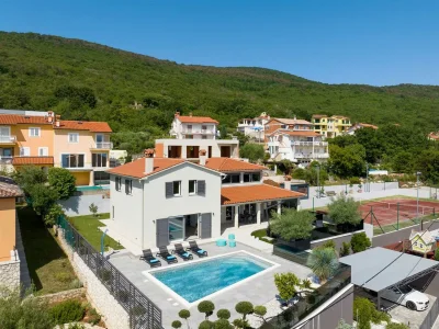 Villa Mediterranean villa Anatai with a sea view - Outdoor photo 7