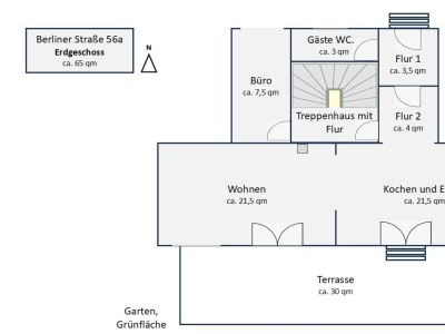 Apartment Ferienhaus, Dusche und Bad, WC, 3 Schlafräume - Outdoor photo 6