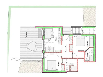 Apartment Exklusiv Apartment in Flachau - Apartment