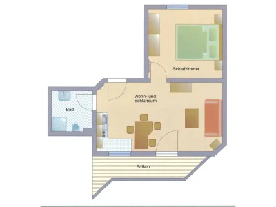 Apartment Fewo Schneerose (2-4 Personen/1 SZ, 1 WSR) - Features photo 18