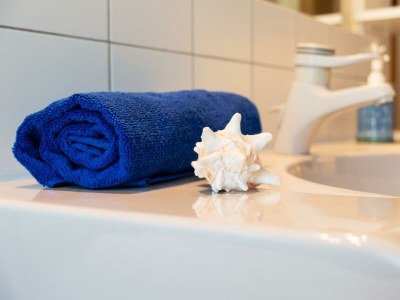 Apartment Ferienhaus, Dusche und Bad, WC, 3 Schlafräume - Features photo 46