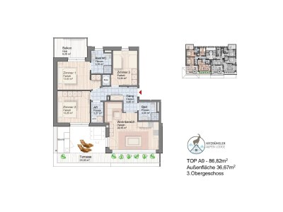 Apartment Bergblick Suite - Outdoor photo 25