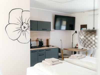 Holiday room Appartement, Küche, Dusche/WC, Terrasse, Gartenblick - Outdoor photo 10