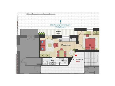 Apartment Appartement/Fewo, Bad, WC, 1 Schlafraum - Features photo 144