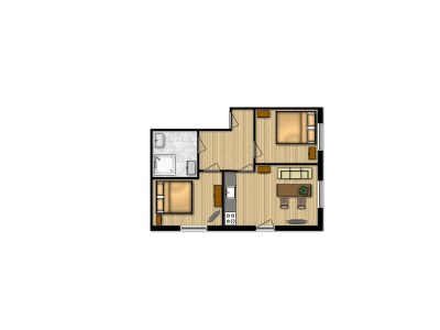 Apartment Apartment "Fuchsbau" 2 Schlafräume/Bad, - Features photo 23