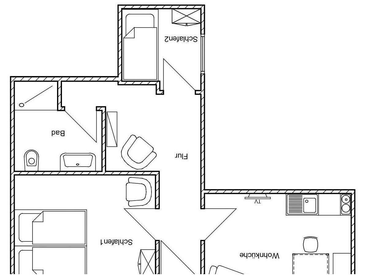Apartment 3-Bettwohnung 45m² - Outdoor photo 2