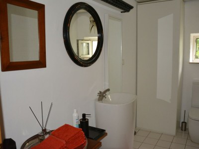 Apartment Ferienhaus, Dusche und Bad, WC, 2 Schlafräume - Features photo 25