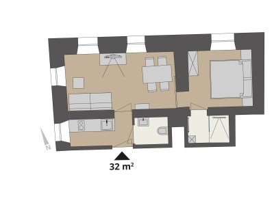 Apartment Litzlalm - 1 Schlafzimmer - Features photo 10