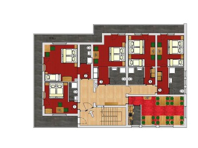 Apartment "Apartment 2" (8-13 Pers.)/5 Schlafräume/DU, WC - Features photo 10