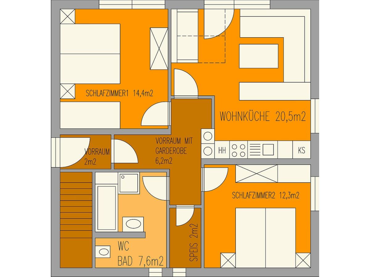 Apartment Ferienchalet (FW EG + FW OG)