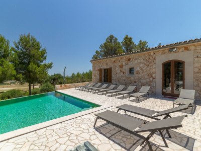 Holiday house Sa Tanca in Sant Joan mit Infinity Pool - Outdoor photo 5