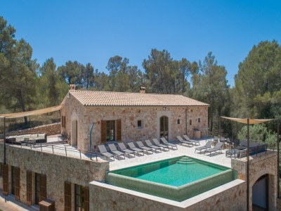 Holiday house Sa Tanca in Sant Joan mit Infinity Pool - Outdoor photo 6
