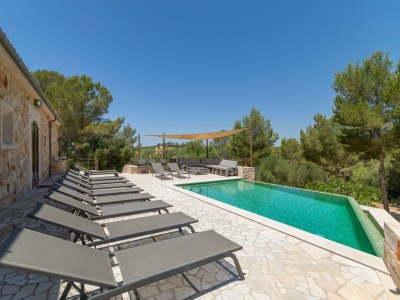 Holiday house Sa Tanca in Sant Joan mit Infinity Pool - Outdoor photo 7