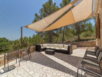 Holiday house Sa Tanca in Sant Joan mit Infinity Pool - Outdoor photo 11