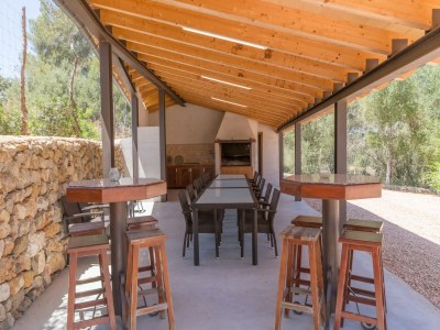 Holiday house Sa Tanca in Sant Joan mit Infinity Pool - Outdoor photo 61