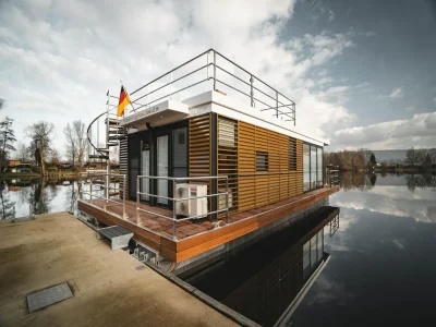 House boat Schönes Hausboot in Höxter in Boffzen - House boat
