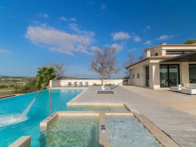Villa Dalt Son Morro Villa mit Whirlpool in Majorca North - Villa