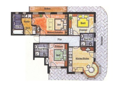 Apartment Apartment Mischbach for 4-5 persons - Document photo 20