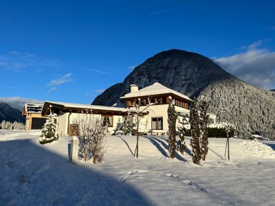 Holiday house Chalet Leutasch mit Loipe und Bergblick - Outdoor photo 34