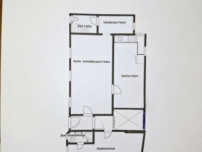 Apartment Appartement/Fewo, Dusche oder Bad, WC - Features photo 11