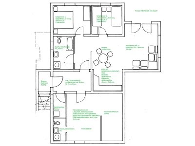 Apartment Ferienwohnung mit 2 Schlafzimmer und Terrasse - Features photo 30