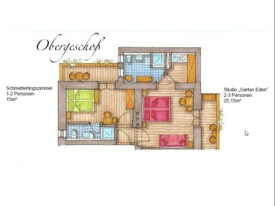 Apartment Appartement, Wohn-Schlafraum, Dusche/WC - Outdoor photo 20