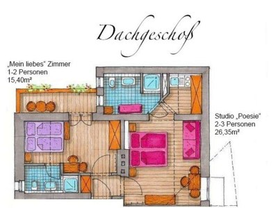 Apartment Appartement, Wohn-Schlafraum, Dusche/WC - Outdoor photo 38