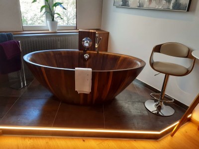 Apartment Deluxe Apartment mit Luxuswanne, Hallenbad, Sauna - Features photo 14