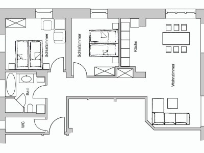 Holiday apartment Am Kurpark - Wohnung 2 - 90 qm - Document photo 22