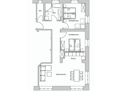 Holiday apartment Am Kurpark - Wohnung 2 - 90 qm - Document photo 23